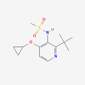 N-(2-Tert-butyl-4-cyclopropoxypyridin-3-YL)methanesulfonamide