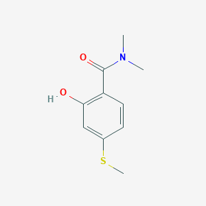 2-Hydroxy-N,N-dimethyl-4-(methylthio)benzamide