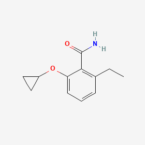 2-Cyclopropoxy-6-ethylbenzamide