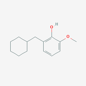 2-(Cyclohexylmethyl)-6-methoxyphenol