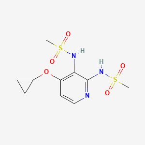 N,N'-(4-Cyclopropoxypyridine-2,3-diyl)dimethanesulfonamide