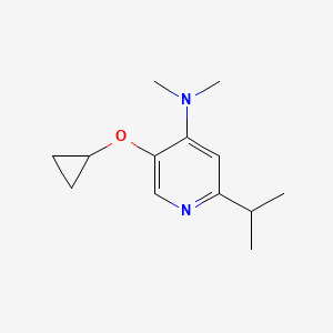 5-Cyclopropoxy-2-isopropyl-N,N-dimethylpyridin-4-amine