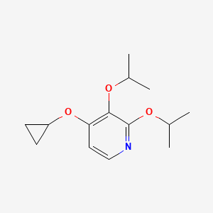 4-Cyclopropoxy-2,3-diisopropoxypyridine