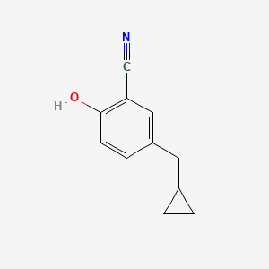 5-(Cyclopropylmethyl)-2-hydroxybenzonitrile