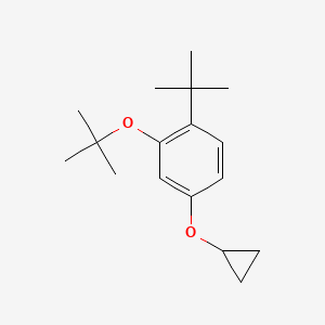 2-Tert-butoxy-1-tert-butyl-4-cyclopropoxybenzene