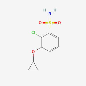 2-Chloro-3-cyclopropoxybenzenesulfonamide