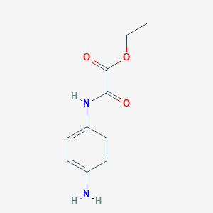 molecular formula C10H12N2O3 B014831 乙基（4-氨基苯胺基）氧代乙酸酯 CAS No. 17794-28-4