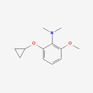 2-Cyclopropoxy-6-methoxy-N,N-dimethylaniline