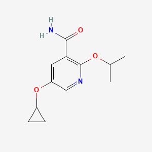 5-Cyclopropoxy-2-isopropoxynicotinamide