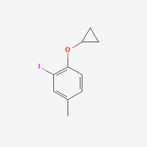 1-Cyclopropoxy-2-iodo-4-methylbenzene