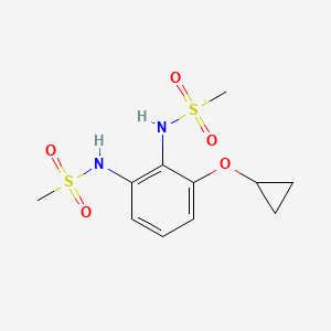 N,N'-(3-Cyclopropoxy-1,2-phenylene)dimethanesulfonamide