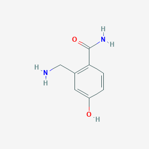 2-(Aminomethyl)-4-hydroxybenzamide