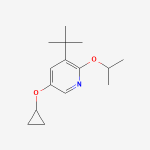 3-Tert-butyl-5-cyclopropoxy-2-isopropoxypyridine