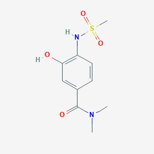 3-Hydroxy-N,N-dimethyl-4-(methylsulfonamido)benzamide