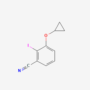 3-Cyclopropoxy-2-iodobenzonitrile