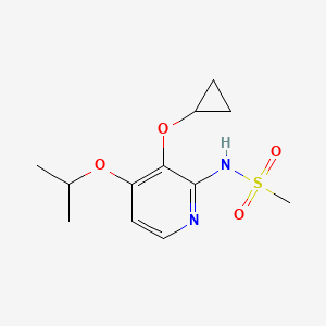 N-(3-Cyclopropoxy-4-isopropoxypyridin-2-YL)methanesulfonamide