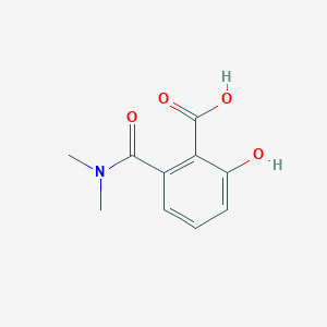 2-(Dimethylcarbamoyl)-6-hydroxybenzoic acid