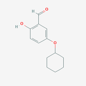 5-(Cyclohexyloxy)-2-hydroxybenzaldehyde