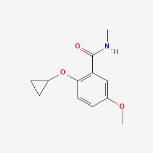 2-Cyclopropoxy-5-methoxy-N-methylbenzamide