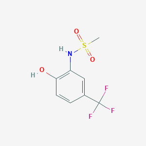 N-(2-Hydroxy-5-(trifluoromethyl)phenyl)methanesulfonamide