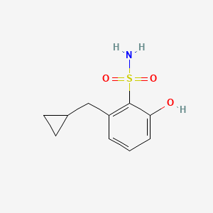 2-(Cyclopropylmethyl)-6-hydroxybenzenesulfonamide