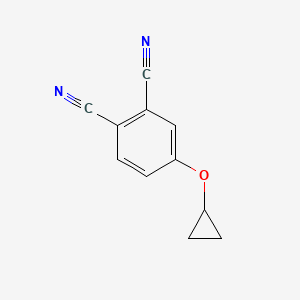 molecular formula C11H8N2O B14831746 4-Cyclopropoxyphthalonitrile 