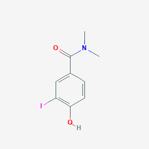 4-Hydroxy-3-iodo-N,N-dimethylbenzamide