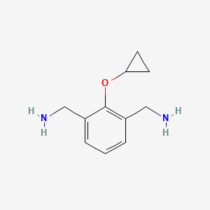 (2-Cyclopropoxy-1,3-phenylene)dimethanamine