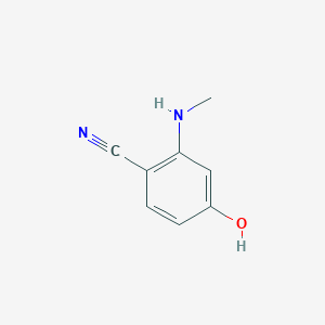 4-Hydroxy-2-(methylamino)benzonitrile