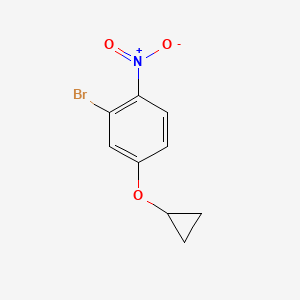 2-Bromo-4-cyclopropoxy-1-nitrobenzene