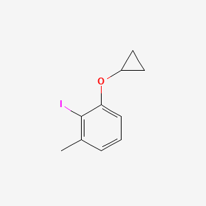 1-Cyclopropoxy-2-iodo-3-methylbenzene