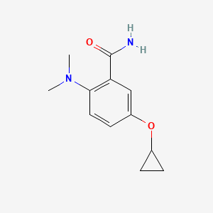 5-Cyclopropoxy-2-(dimethylamino)benzamide