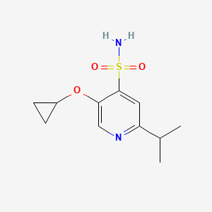 5-Cyclopropoxy-2-isopropylpyridine-4-sulfonamide