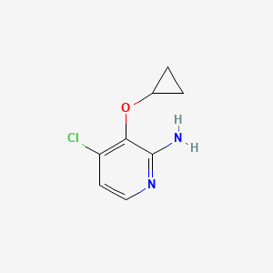 4-Chloro-3-cyclopropoxypyridin-2-amine