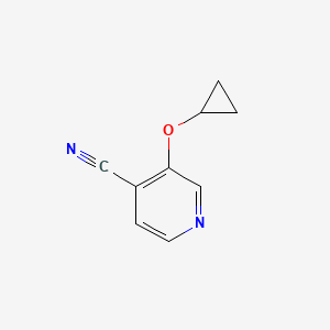 3-Cyclopropoxyisonicotinonitrile