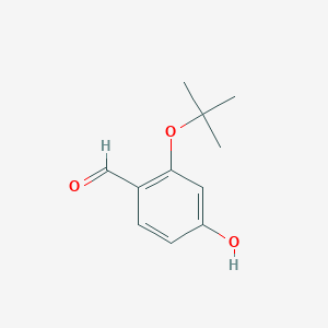 2-(Tert-butoxy)-4-hydroxybenzaldehyde