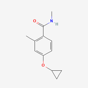 4-Cyclopropoxy-N,2-dimethylbenzamide