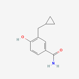 3-(Cyclopropylmethyl)-4-hydroxybenzamide