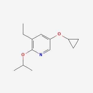 5-Cyclopropoxy-3-ethyl-2-isopropoxypyridine