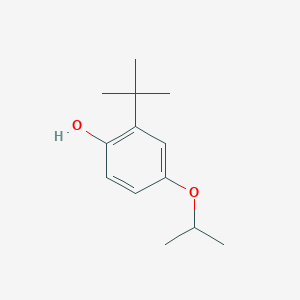 molecular formula C13H20O2 B14832601 2-Tert-butyl-4-isopropoxyphenol 