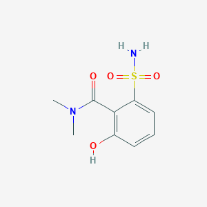 2-Hydroxy-N,N-dimethyl-6-sulfamoylbenzamide