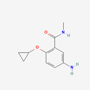 5-Amino-2-cyclopropoxy-N-methylbenzamide