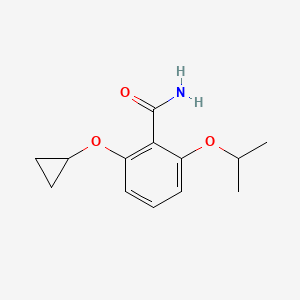 2-Cyclopropoxy-6-isopropoxybenzamide