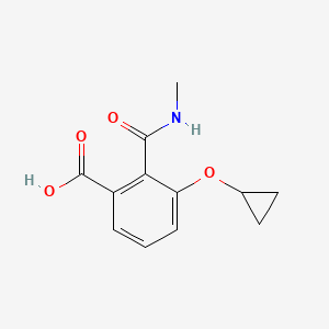 3-Cyclopropoxy-2-(methylcarbamoyl)benzoic acid