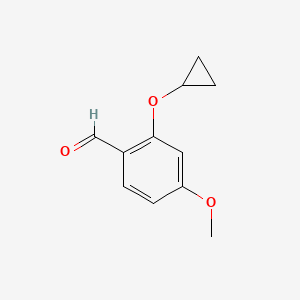 2-Cyclopropoxy-4-methoxybenzaldehyde