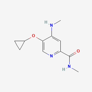 5-Cyclopropoxy-N-methyl-4-(methylamino)picolinamide