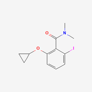 2-Cyclopropoxy-6-iodo-N,N-dimethylbenzamide