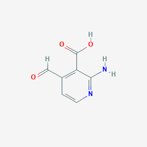 2-Amino-4-formylnicotinic acid