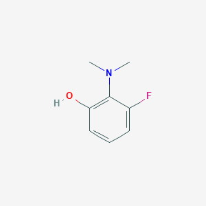 2-(Dimethylamino)-3-fluorophenol