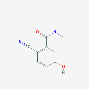 2-Cyano-5-hydroxy-N,N-dimethylbenzamide